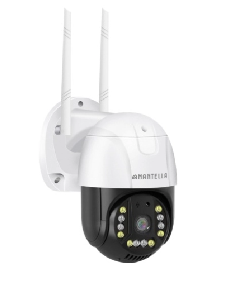 4G облачная Камера поворотная видеонаблюдения уличная с сим sim картой 4g Mantella v380